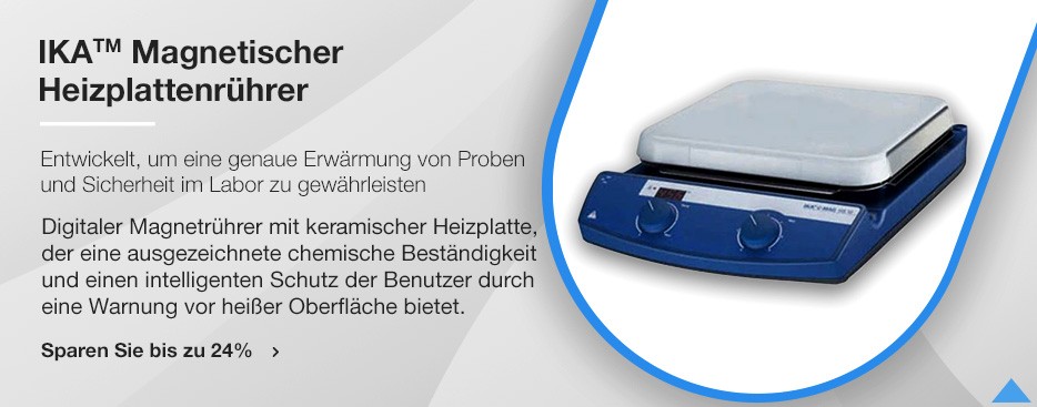 IKA™ Magnetic Hot Plate Stirrer, 50°C to 500°C, Ceramic