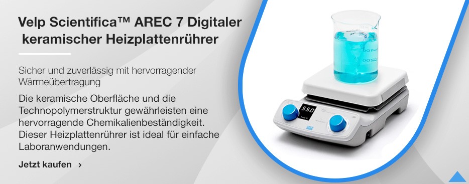 Velp Scientifica™ AREC 7 Digital Ceramic Hot Plate Stirrer