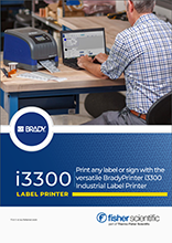 BradyPrinter i3300 Broschüre