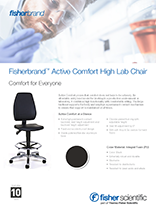 Fisherbrand™ Active Comfort Hoher Laborstuhl brochure